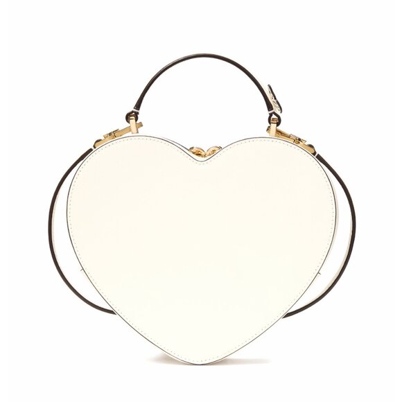 New Kate Spade Love Shack Perforated Heart Crossbody 3D Butterfly Meringue - Picture 3 of 5